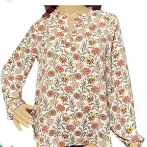 LOFT Printed Longsleeve Top